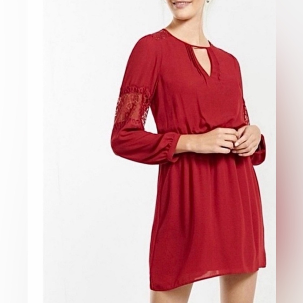 Express Dress with Lace Detail